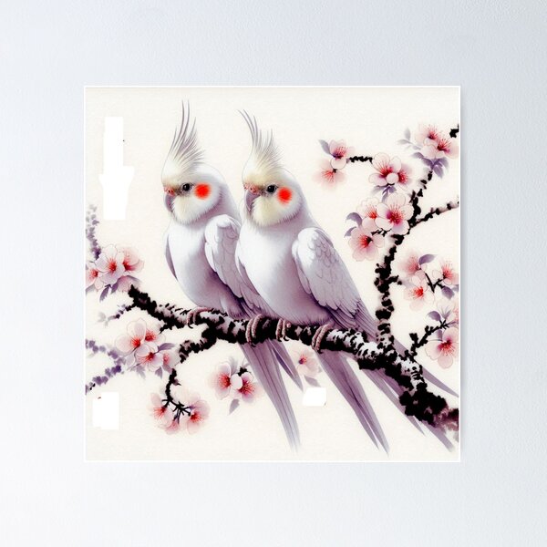 Item preview, Cockatiel Calopsita v2 designed and sold by Helios Be. Lavsh.