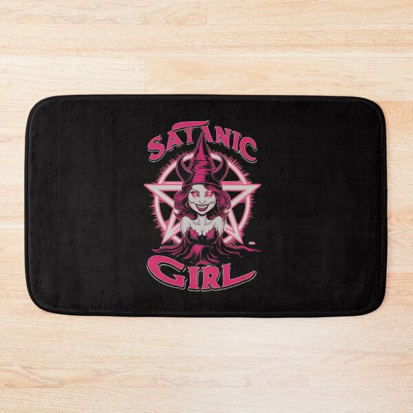 Item preview, Satanic Girly Pink Satanic Girl designed and sold by Piotr Rosiak.