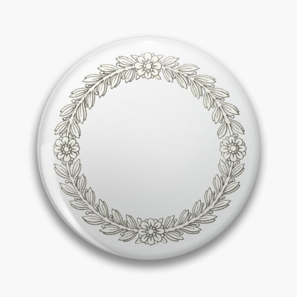 Item preview, Wreath with Flowers Illustration designed and sold by HawthorneFlame.