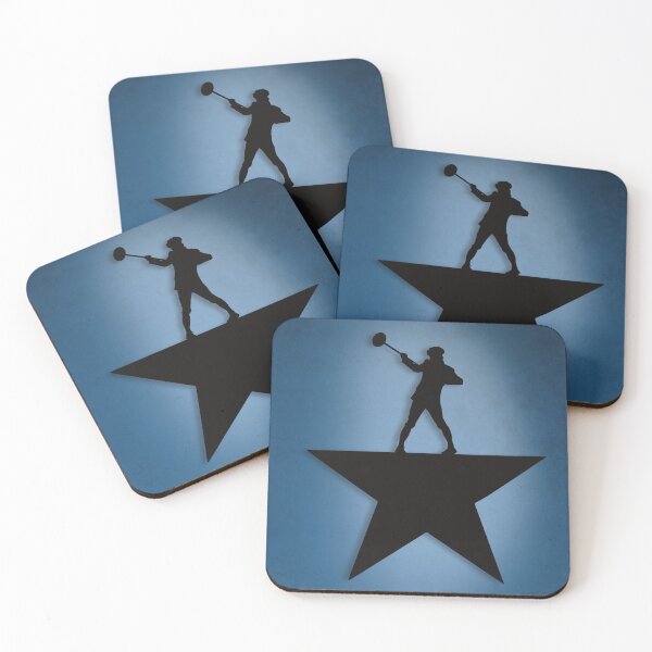 Item preview, Broadway Mashup - Moritz Stiefel on Hamilton Star Logo designed and sold by PricklyBearArt.