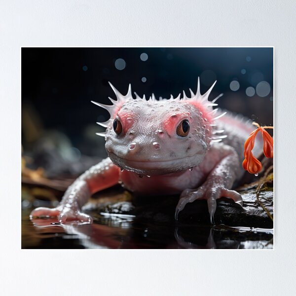 Item preview, Micro Photography - Axolotl designed and sold by KootenayDesigns.