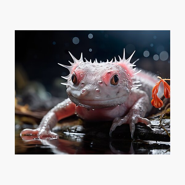 Item preview, Micro Photography - Axolotl designed and sold by KootenayDesigns.