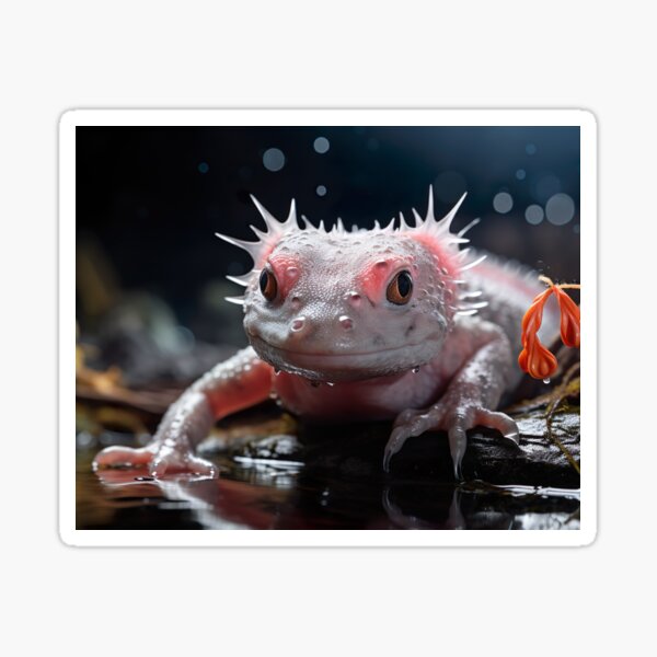 Artikelvorschau, Mikrofotografie - Axolotl entworfen und verkauft von KootenayDesigns.