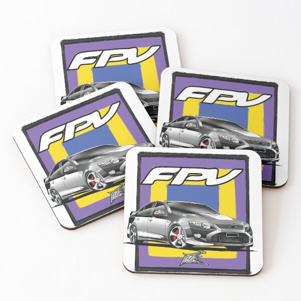 Item preview, ford falcon FG fpv gray  designed and sold by NaquashM.
