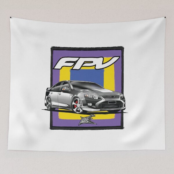 Item preview, ford falcon FG fpv gray  designed and sold by NaquashM.