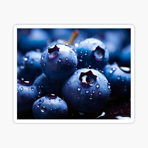 Item preview, Micro Photography - Blueberries designed and sold by KootenayDesigns.