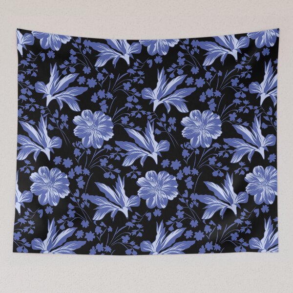 Item preview, Pattern With Tender Flowers Branches, seamless pattern fashion print flowers designed and sold by creative555.