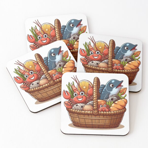 Item preview, Cesta de mariscos designed and sold by Tranquilityyy.