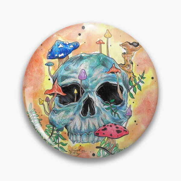 Item preview, Fungal Skull designed and sold by J-R-A-W.