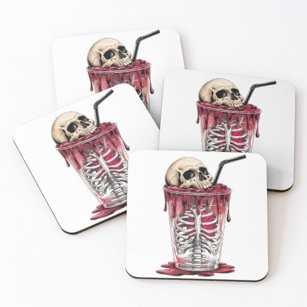 Item preview, Skull In Glass designed and sold by FunkyCatDesigns.