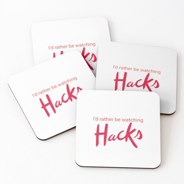 Item preview, I'd rather be watching Hacks designed and sold by sapphostickers.