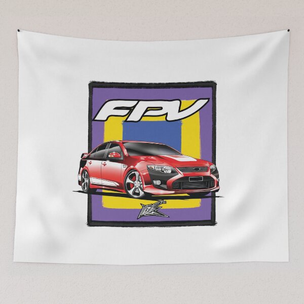 Item preview, ford falcon FG fpv red designed and sold by NaquashM.