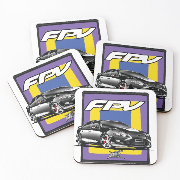 Item preview, ford falcon FG fpv black white  designed and sold by NaquashM.