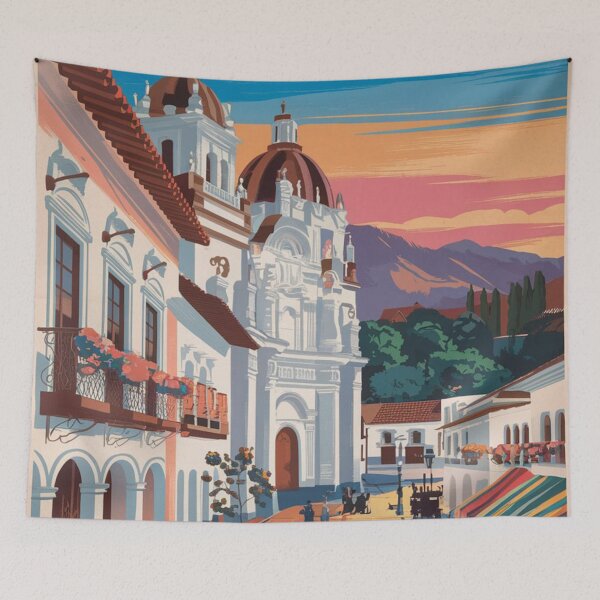 Item preview, Sucre Vintage Travel Poster designed and sold by TravelerRat.