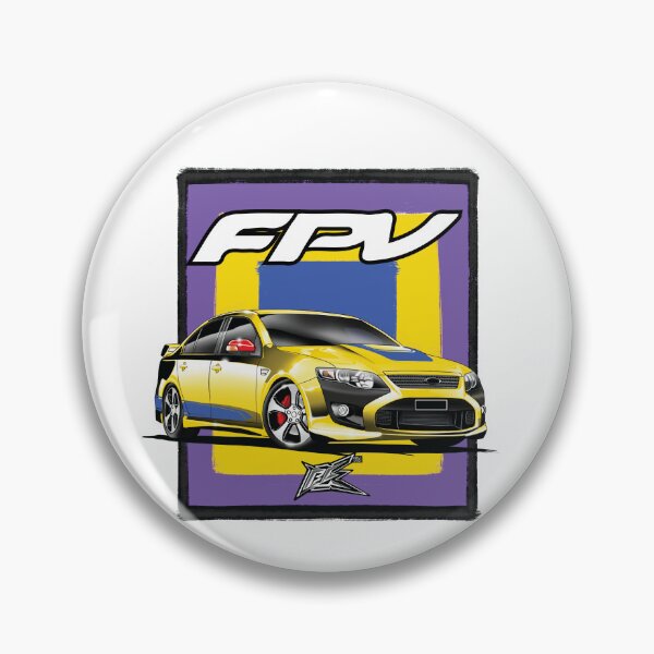 Item preview, ford falcon FG fpv yellow blue  designed and sold by NaquashM.