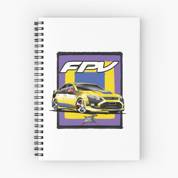 Item preview, ford falcon FG fpv yellow blue  designed and sold by NaquashM.