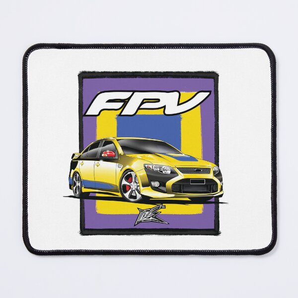 Item preview, ford falcon FG fpv yellow blue designed and sold by NaquashM.