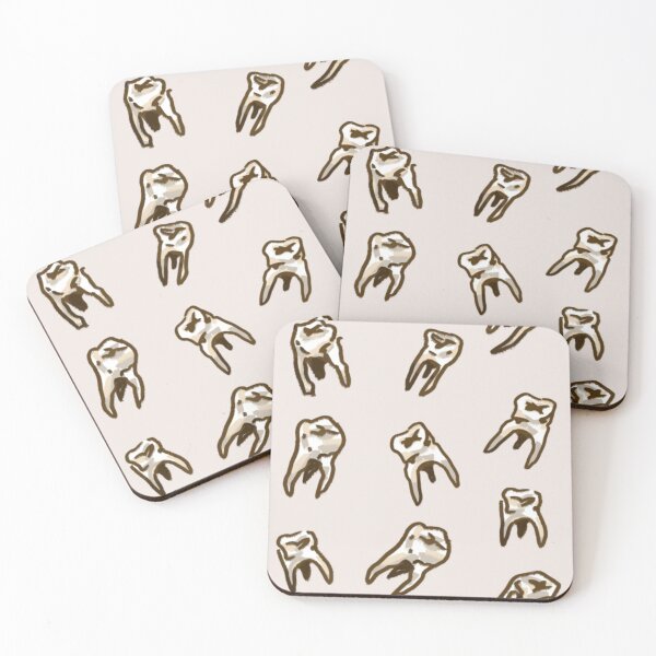 Item preview, teeth designed and sold by small things club.