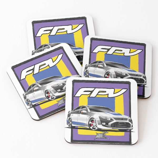 Item preview, ford falcon FG fpv white  designed and sold by NaquashM.