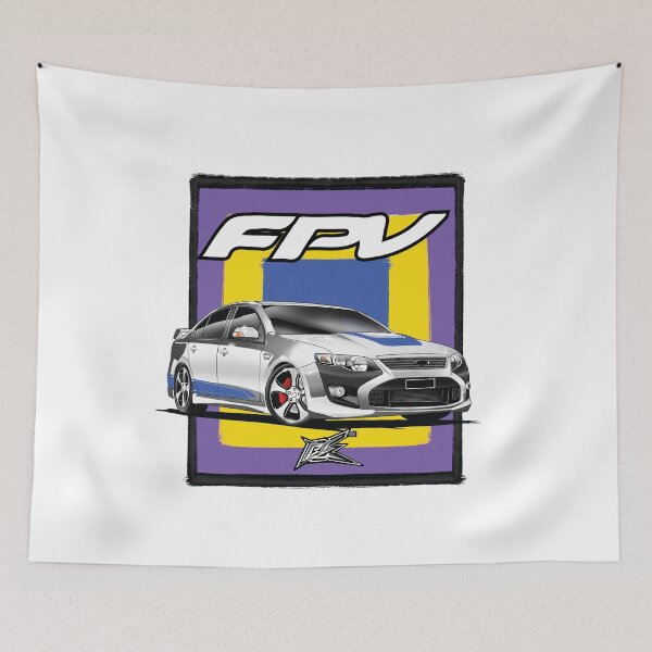 Item preview, ford falcon FG fpv white  designed and sold by NaquashM.