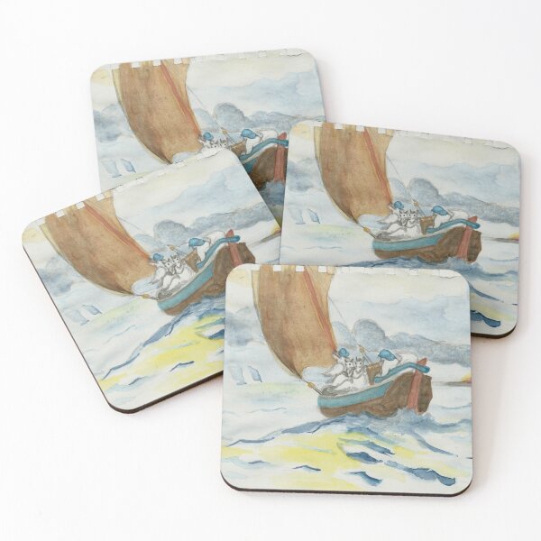 Item preview, Ghost Squirrels Fishing Boat Returns, after Winslow Homer designed and sold by Jay Fogg.
