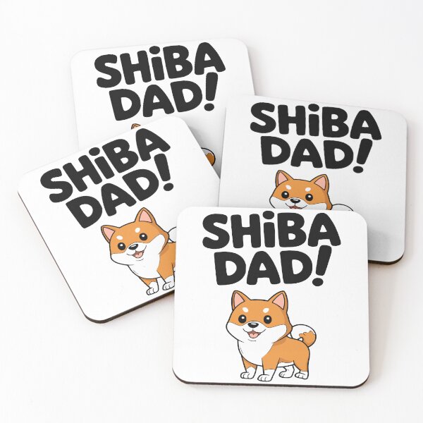 Artikelvorschau, Shiba Papa! Kawaii Shiba Inu Hundebesitzer entworfen und verkauft von PMCreative.