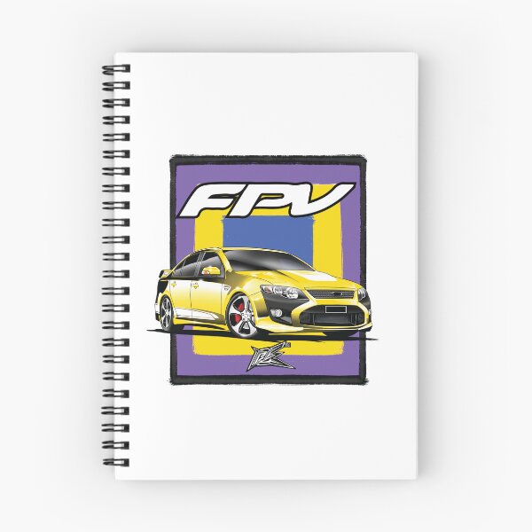 Item preview, ford falcon FG fpv yellow white  designed and sold by NaquashM.