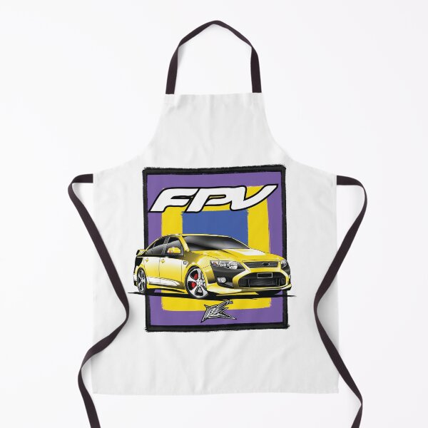 Item preview, ford falcon FG fpv yellow white designed and sold by NaquashM.