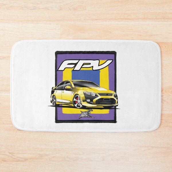 Item preview, ford falcon FG fpv yellow white  designed and sold by NaquashM.