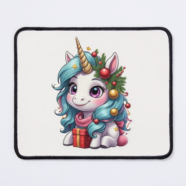 Item preview, Christmas Cartoon Unicorn designed and sold by Krieghorn.