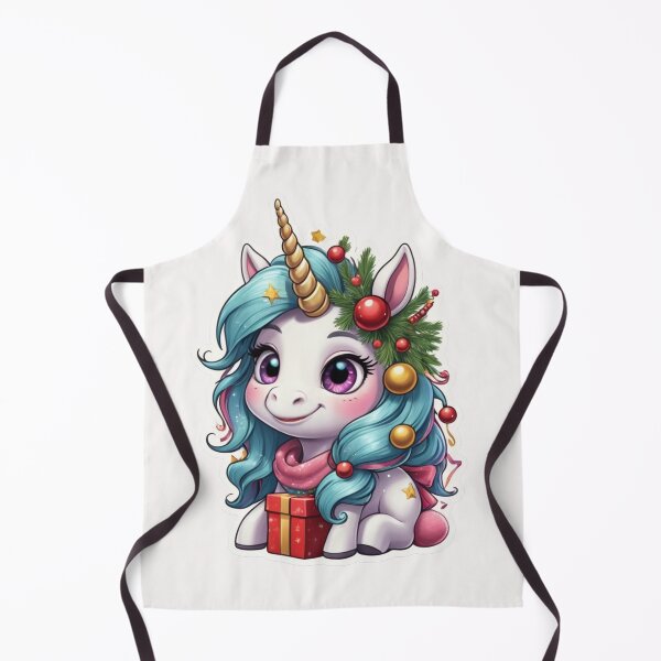 Item preview, Christmas Cartoon Unicorn designed and sold by Krieghorn.