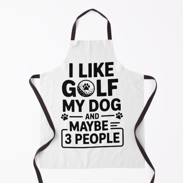 Item preview, I Like Golf My Dog And Maybe Three People Funny Dog Lovers designed and sold by luannsemmsobre.
