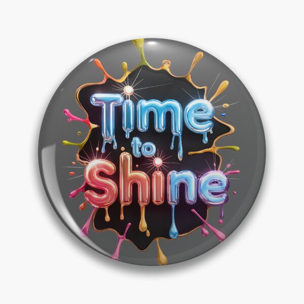 Item preview, Time to shine, typography designed and sold by Dot1001.