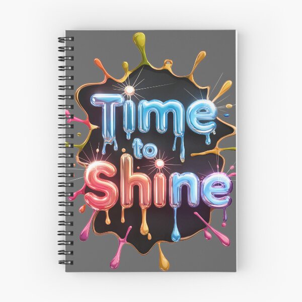 Item preview, Time to shine, typography designed and sold by Dot1001.