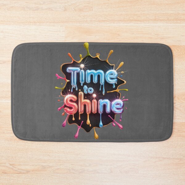 Item preview, Time to shine, typography designed and sold by Dot1001.