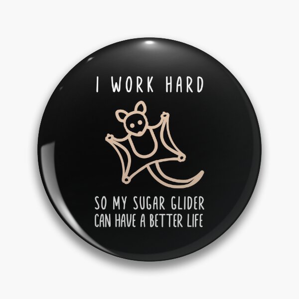 Item preview, Funny Sugar Glider Gift for Exotic Pet Owners designed and sold by windybluegifts.