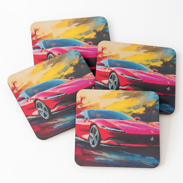 Item preview, Red Ferrari Roma II designed and sold by AutoPopStudio.