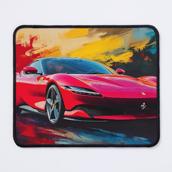 Item preview, Red Ferrari Roma II designed and sold by AutoPopStudio.