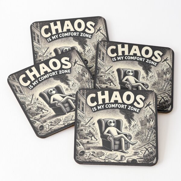 Item preview, Chaos is my comfort zone designed and sold by Inadesignstore.