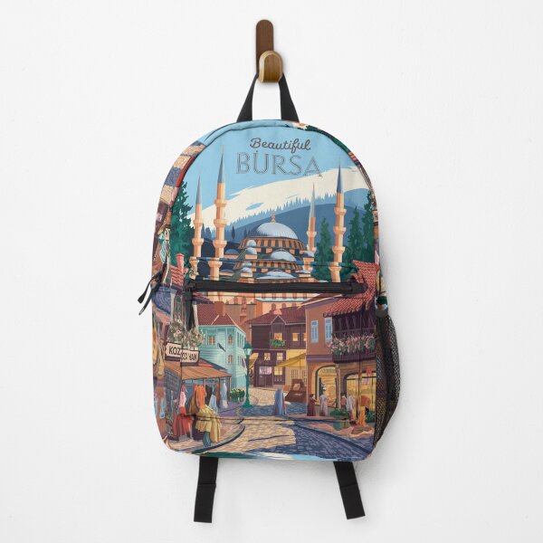 Item preview, Bursa Vintage Travel Poster designed and sold by TravelerRat.