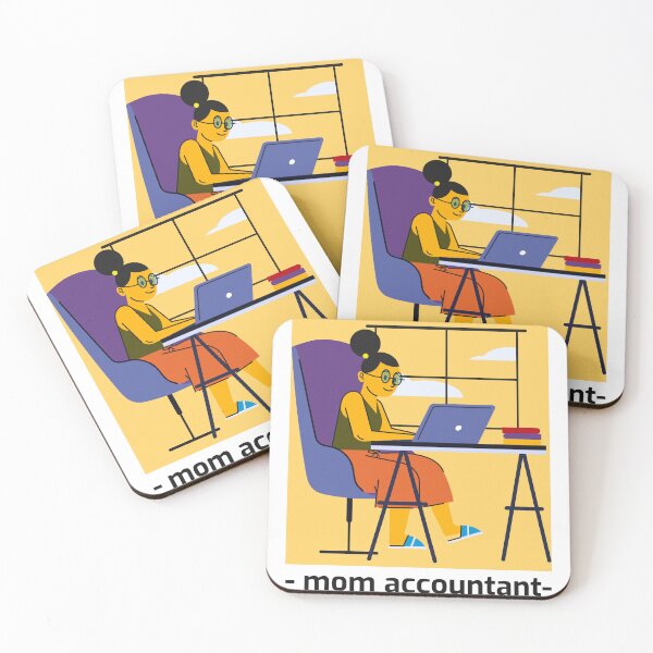 Item preview, Mom accountant designed and sold by FirstTimeTees.
