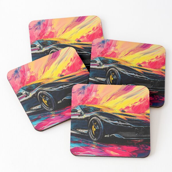 Item preview, Black Ferrari Roma designed and sold by AutoPopStudio.