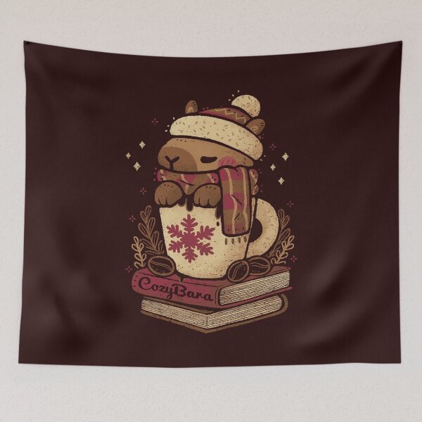 Item preview, Chilly Cozy Capybara designed and sold by xMorfina.