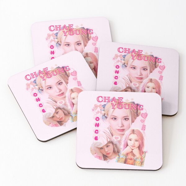 Item preview, Chaeyoung Kpop Girl Group Pink Collage Design With Member Names designed and sold by AJUNICE STUDIO.