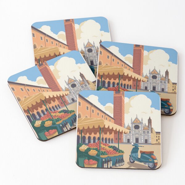 Item preview, Modena Vintage Travel Poster designed and sold by TravelerRat.