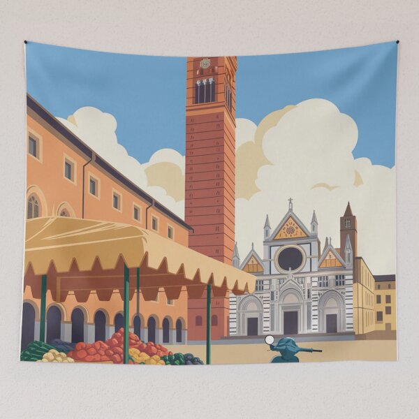 Item preview, Modena Vintage Travel Poster designed and sold by TravelerRat.