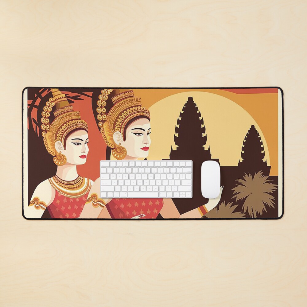 Item preview, Desk Mat designed and sold by TravelWish.