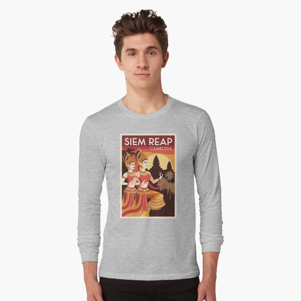 Item preview, Long Sleeve T-Shirt designed and sold by TravelWish.