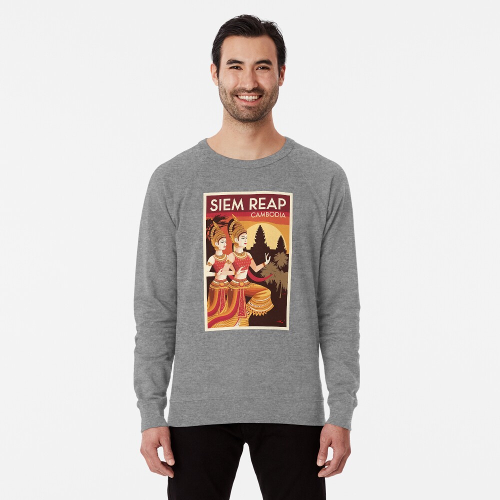 Item preview, Lightweight Sweatshirt designed and sold by TravelWish.