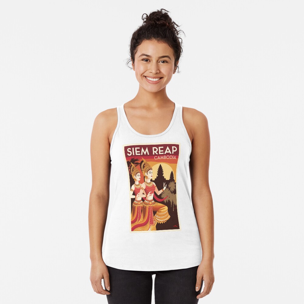 Item preview, Racerback Tank Top designed and sold by TravelWish.